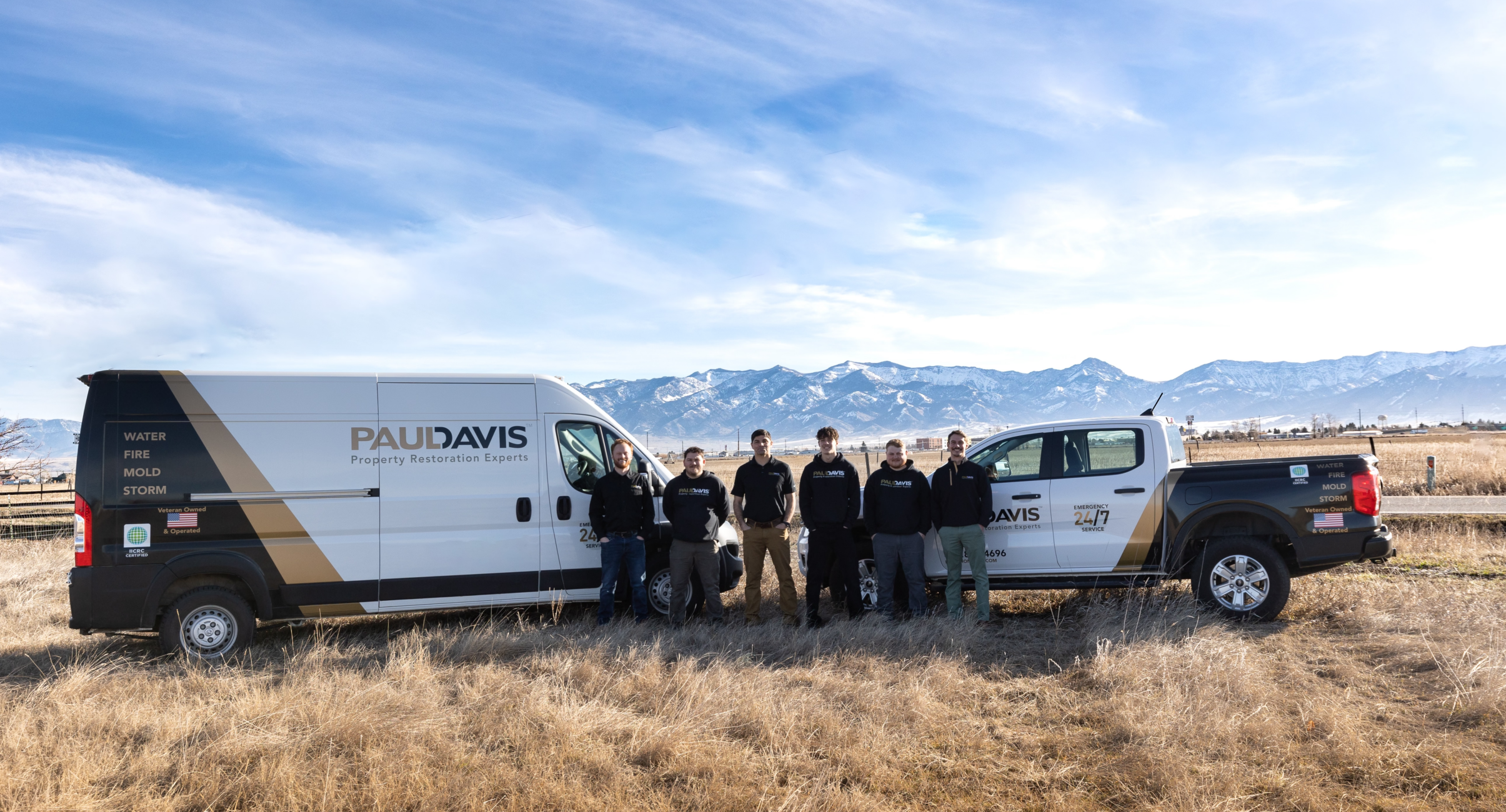 Paul Davis Restoration Corporate staff members homepage hero image